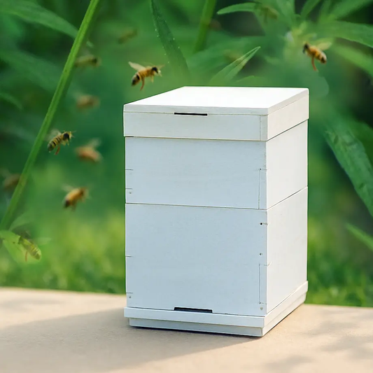 Honey Bee Colony (Apis cerana) – Natural Honey Production & Pollination (With Wooden Box)- Pack of 200 Boxes Mantra Herbs