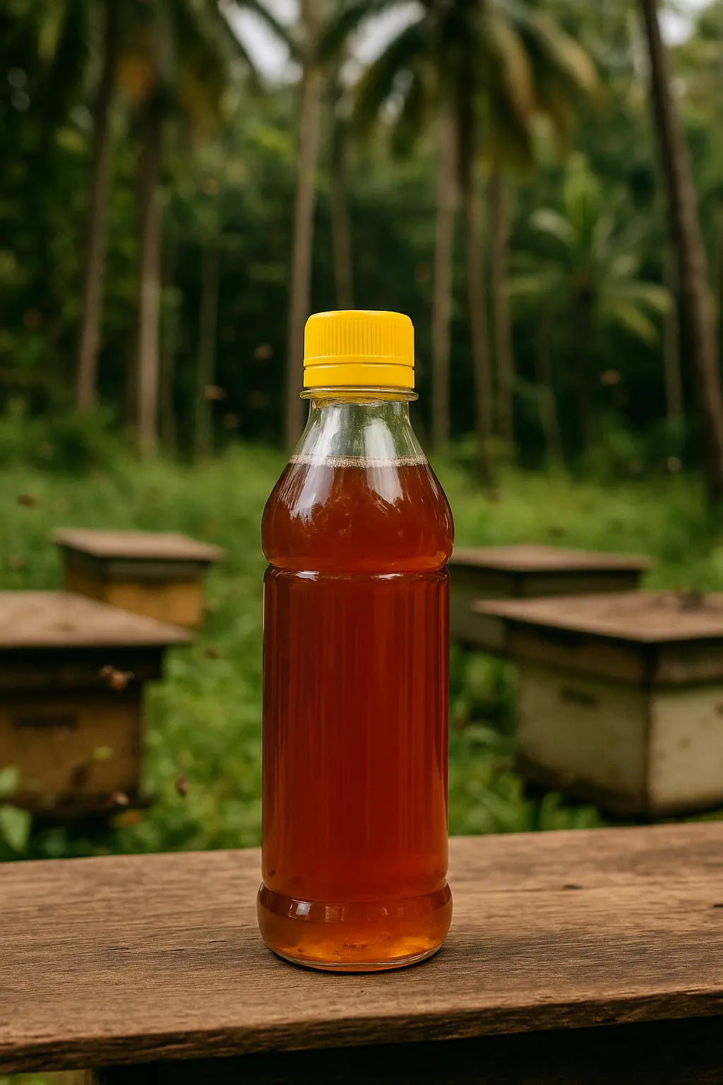 Pure Nadan Honey from Kerala – 100% Natural, Unprocessed, Raw Bee Honey Mantra Herbs