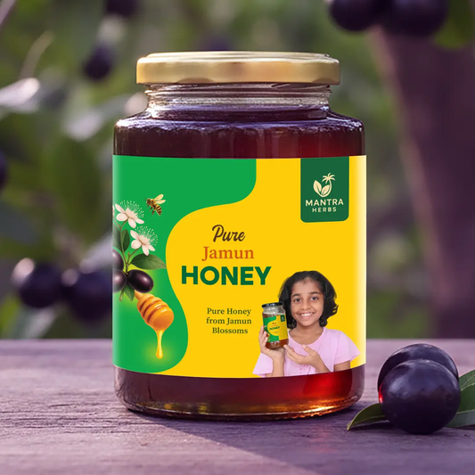 Pure Jamun Honey | 100% Natural Honey from Jamun Blossoms Mantra Herbs