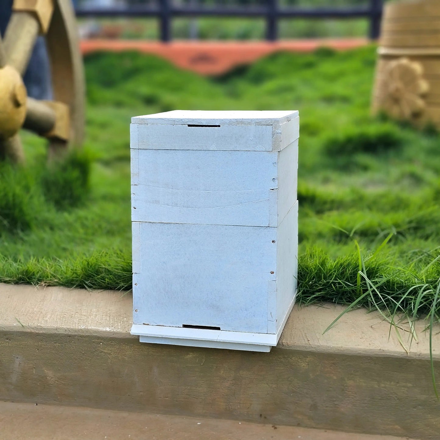 Honey Bee Box (Newton Wooden Hive) for Beekeeping & Farming Mantra Herbs