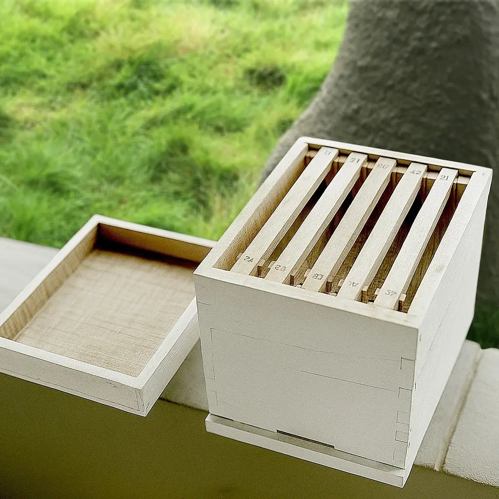 Honey Bee Box (Newton Wooden Hive) for Beekeeping & Farming Mantra Herbs