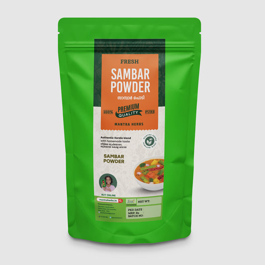 Sambar Powder – Authentic Kerala Blend, Freshly Ground & Preservative-Free